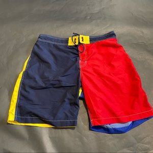 IZOD Multi Color swim Trunks XL